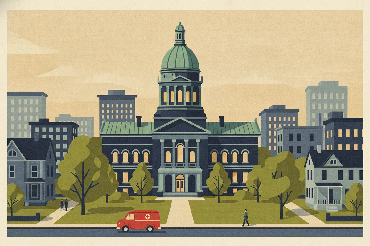 Illustration of Hackensack, NJ