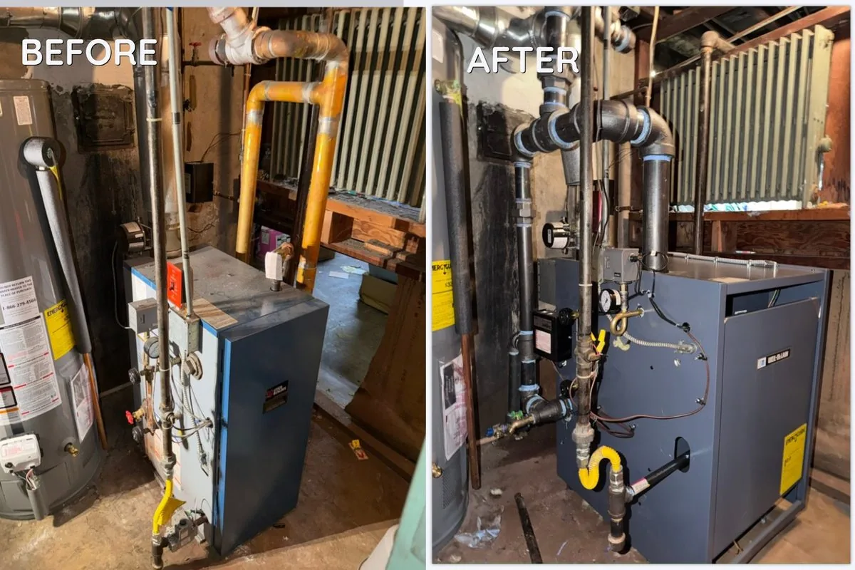 Rescue Plumbing & HVAC, real job photo from Northern NJ