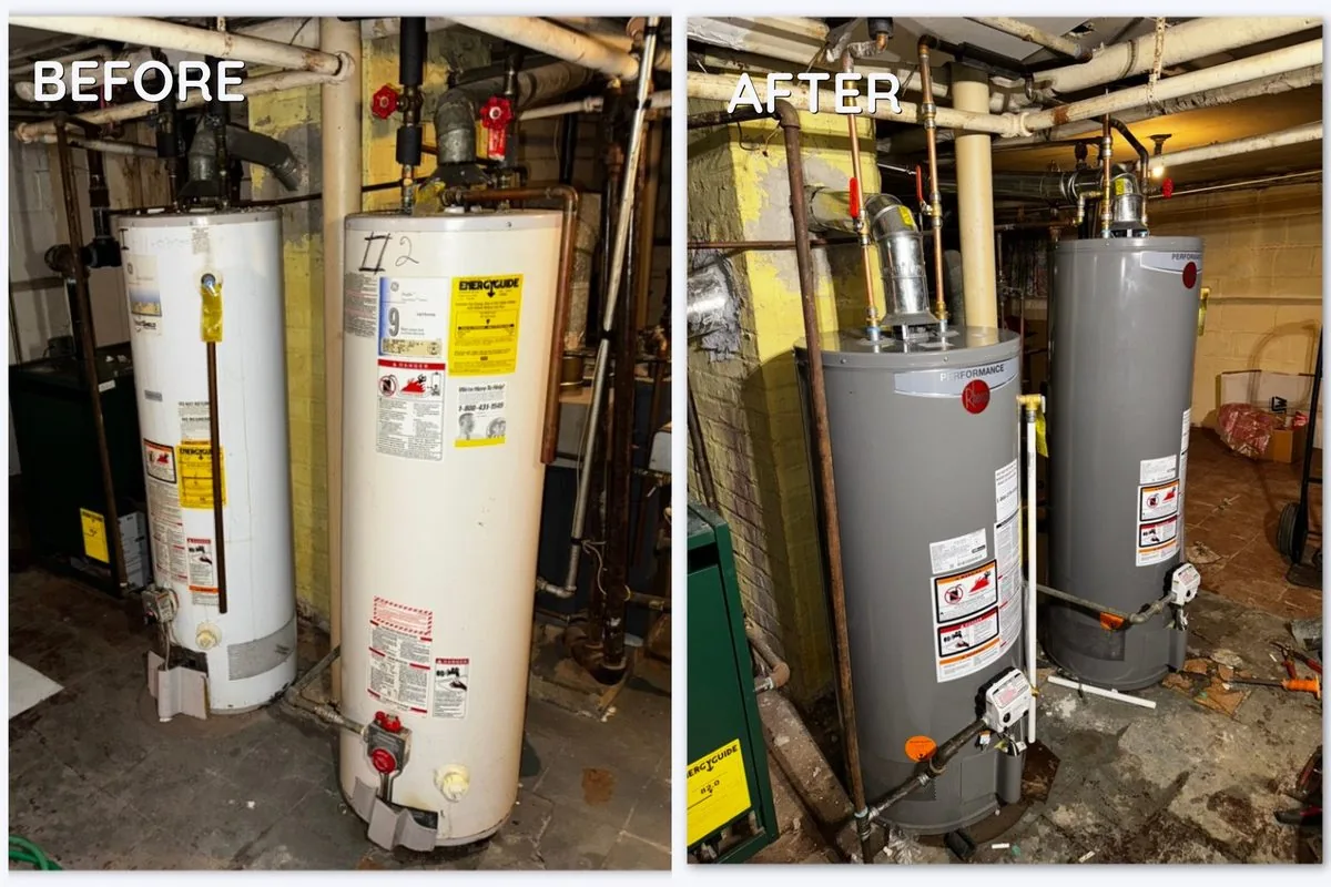 Rescue Plumbing & HVAC, real job photo from Northern NJ