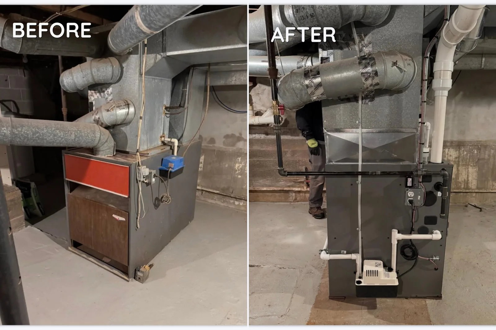 Rescue Plumbing & HVAC, real job photo from Northern NJ