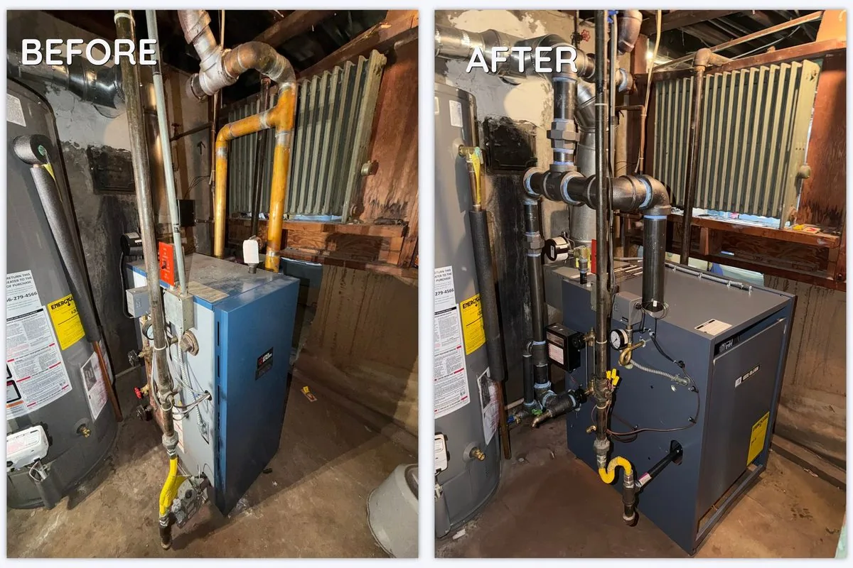 Rescue Plumbing & HVAC, real job photo from Northern NJ
