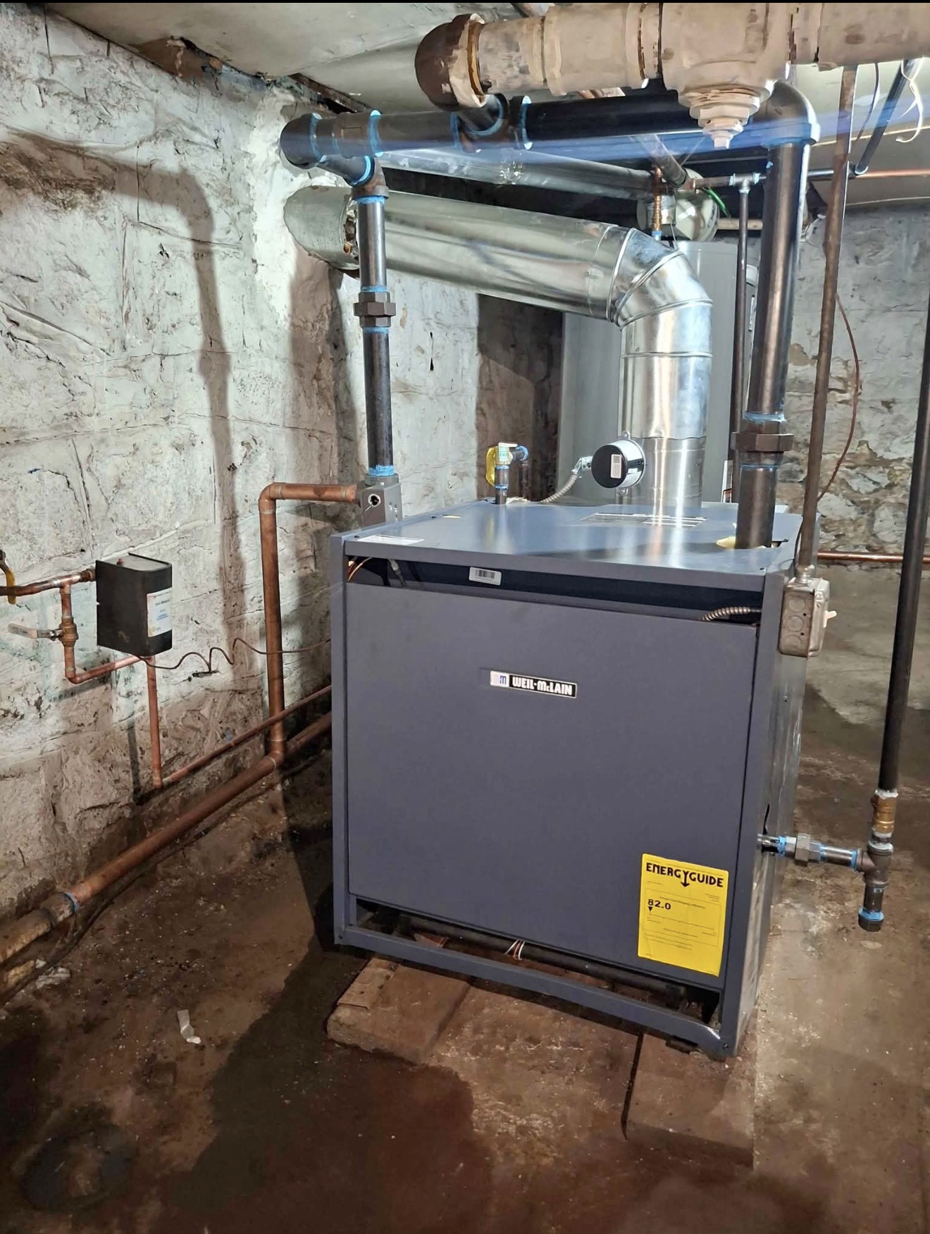 Bryant residential A/C condenser install — Rescue Plumbing & HVAC NJ