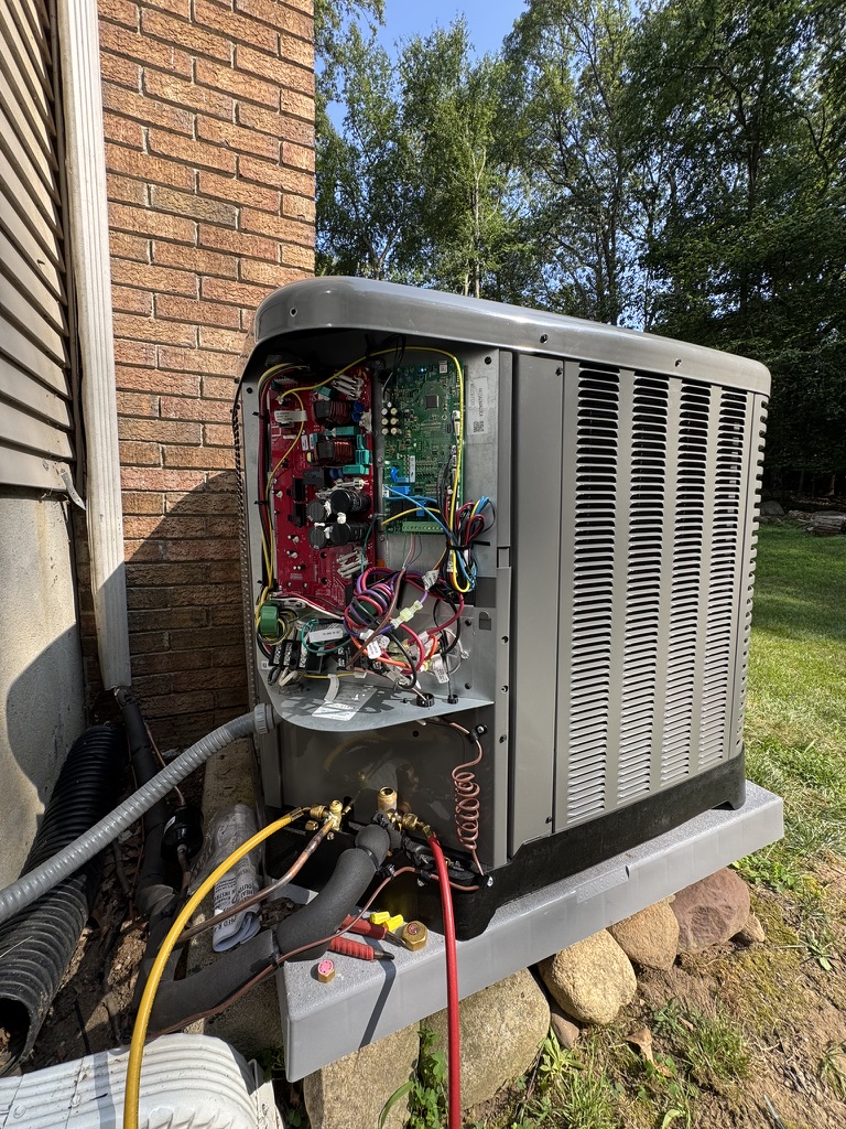 High-efficiency furnace install with insulated ductwork — Rescue Plumbing & HVAC NJ
